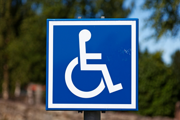 Immagine di cartello disabili