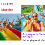Foto dell'Acquaparco Verde Azzurro di Cingoli - soggiorni estivi IRIFOR Marche dal 27 giugno al 5 luglio 2026